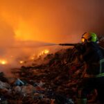 На Закарпатті палає сміттєвий полігон