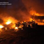 Наслідки комбінованого обстрілу Запоріжжя показали в ОВА