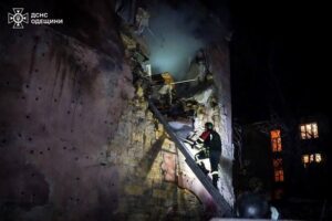 Одеса під масованою атакою БПЛА