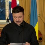 Коментарі для медіа В. Зеленського і Йонаса Г. Стере. Підписання декларації про оборонне партнерство