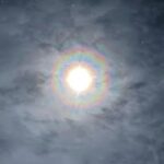 Українські полярники показали вінець Місяця