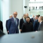 Зеленському і Мерцу представили українські БпЛА