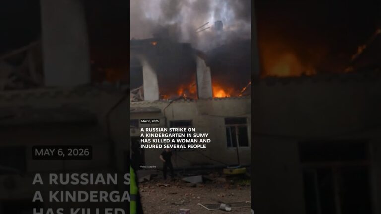 Russia struck a kindergarten in Sumy on May 6, 2026