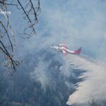 До ліквідації пожежі у Карпатах залучили авіацію ДСНС