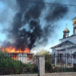 РФ вдарила по Вільнянську на Запоріжжі: пошкоджена церква, є загиблий