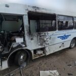 Росіяни вдруге за ранок атакували маршрутку в Херсоні