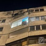 Російський дрон атакував багатоповерхівку Харкова