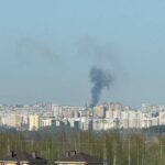 З’явився момент влучання ракети по заводу в РФ