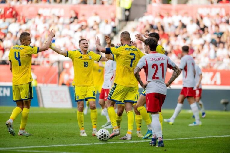 Збірна України виграла матч у збірної Польщі