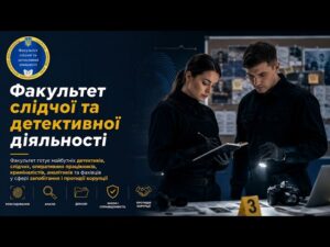 Факультет слідчої та детективної діяльності