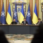 Звернення Володимира Зеленського до учасників засідання Ради Україна – НАТО в Києві