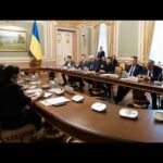 Спілкування Володимира Зеленського та Президента Гондурасу Насрі Асфури з медіа