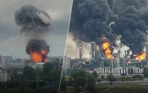 Московський НПЗ зазнав істотних пошкоджень після атак БПЛА – ЗМІ