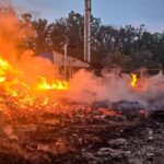 На Харківщині РФ атакувала підприємство повторно