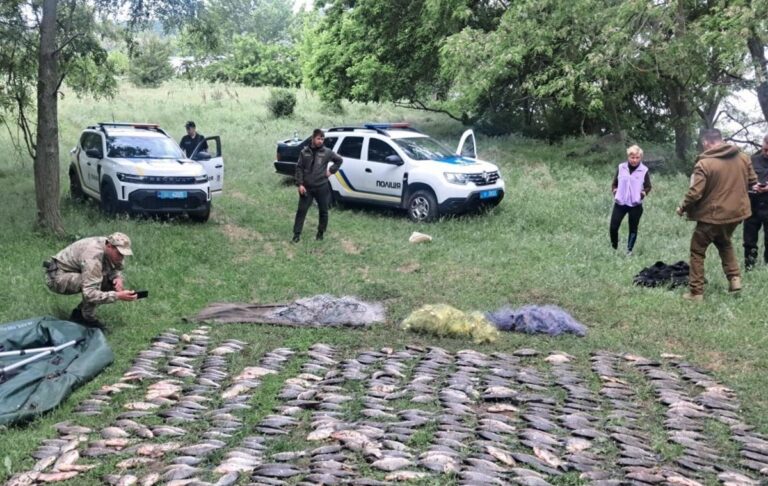 Операція Нерест: у браконьєрів вилучили 10 тонн риби