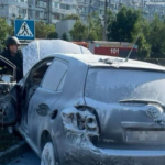 Росіяни обстріляли АЗС у Запоріжжі