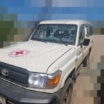 Російський дрон поцілив по авто Червоного Хреста