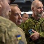 Сирський з естонським колегою відвідали фронт