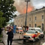 Удар по Лаврі та кіностудії Довженка: стали відомі наслідки
