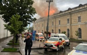 Удар по Лаврі та кіностудії Довженка: стали відомі наслідки