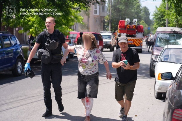 Удар по Запоріжжю: кількість постраждалих зросла до 15