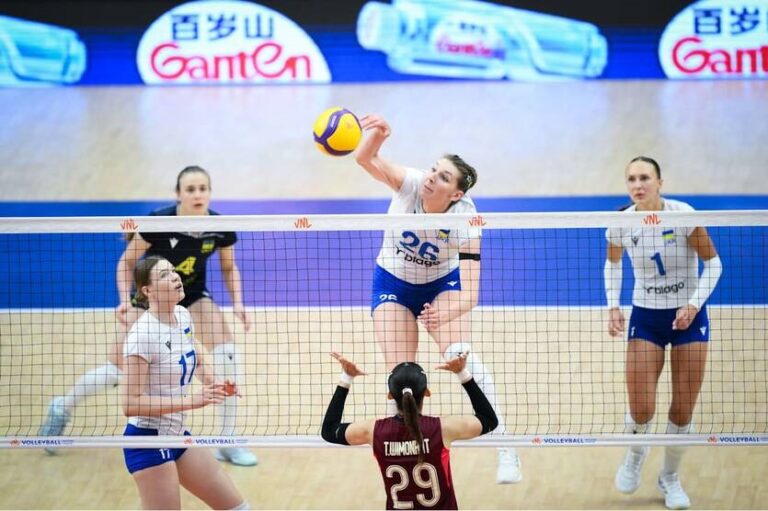 Збірна України з волейболу перемогла Таїланд у жіночій Лізі націй