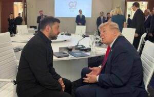 Зеленський зустрівся з Трампом на саміті G7
