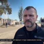 Наслідки ворожої атаки по Києву і робота співробітників МВС по ліквідації цих наслідків