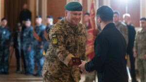 Президент відзначив воїнів, які захищають Україну у складі Військово-Морських сил