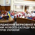 Затвердження Верховної Ради України нового складу Кабінету Міністрів України