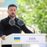 Володимир Зеленський і Кір Стармер спілкуються з медіа