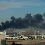 Масштабна пожежа сталася поблизу аеропорту у Франції
