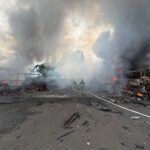 На Одещині після атаки РФ зайнялися резервуари з олією