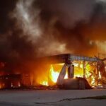 Росіяни атакували будівельний супермаркет на Миколаївщині
