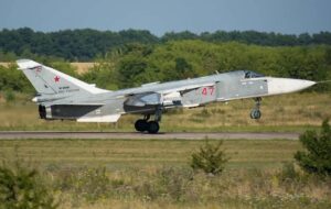 Росіяни втратили бомбардувальник Су-24М в Криму