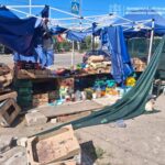 Російський дрон вдарив по овочевому кіоску в Запоріжжі: троє поранених