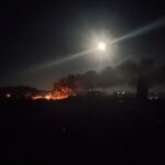 У Донецьку “приліт” і пожежа