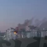 В РФ заявили про пожежу в будинку через атаку БпЛА