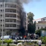 Вибухи біля готелю у Дамаску, де зупинився Макрон: 18 людей поранені