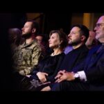 Виступ Володимира Зеленського під час церемонії нагородження відзнакою «Національна легенда України»