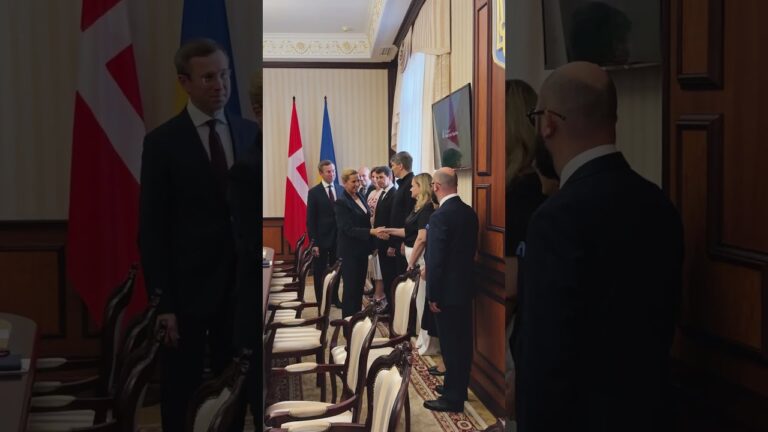 Сергій Корецький зустрівся із Прем’єр-міністром Данії Метте Фредеріксен
