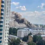 Під Москвою горить науковий центр Роскосмосу