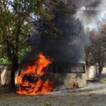 Росіяни атакували рейсовий автобус у Нікополі: загинув водій