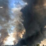 Уламки дронів впали в кількох районах Києва: троє постраждалих
