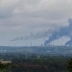 В Уфі палає НПЗ після атаки дронів